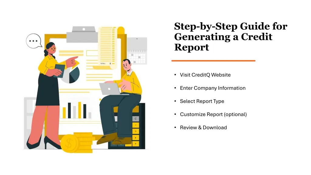 step by step guide for generating a credit report