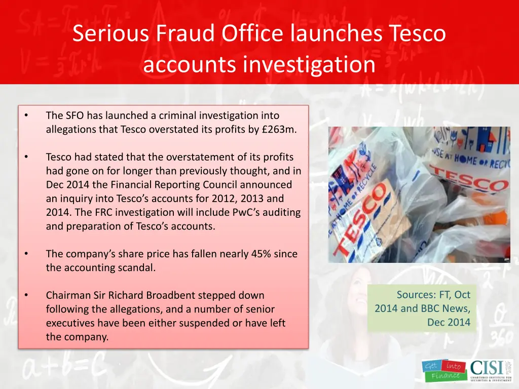 serious fraud office launches tesco accounts