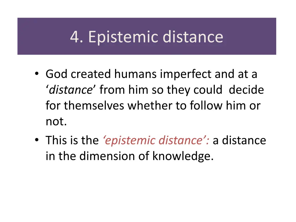 4 epistemic distance