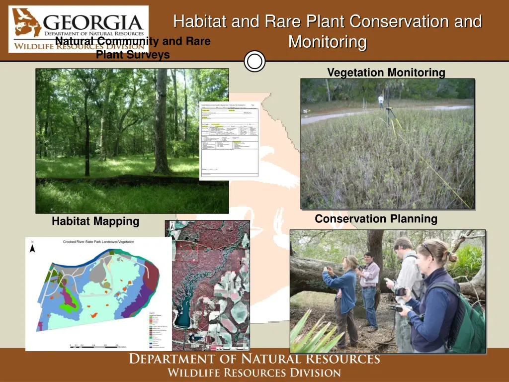 habitat and rare plant conservation and monitoring