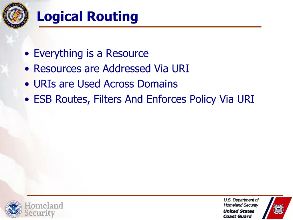 logical routing