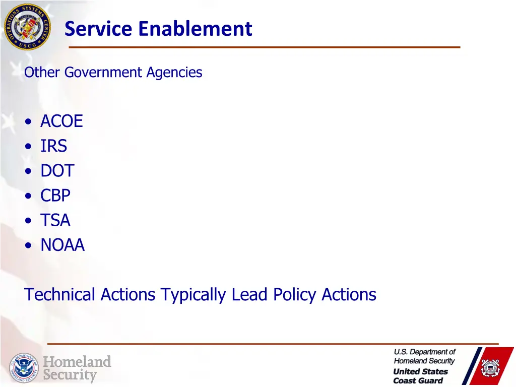 service enablement 5