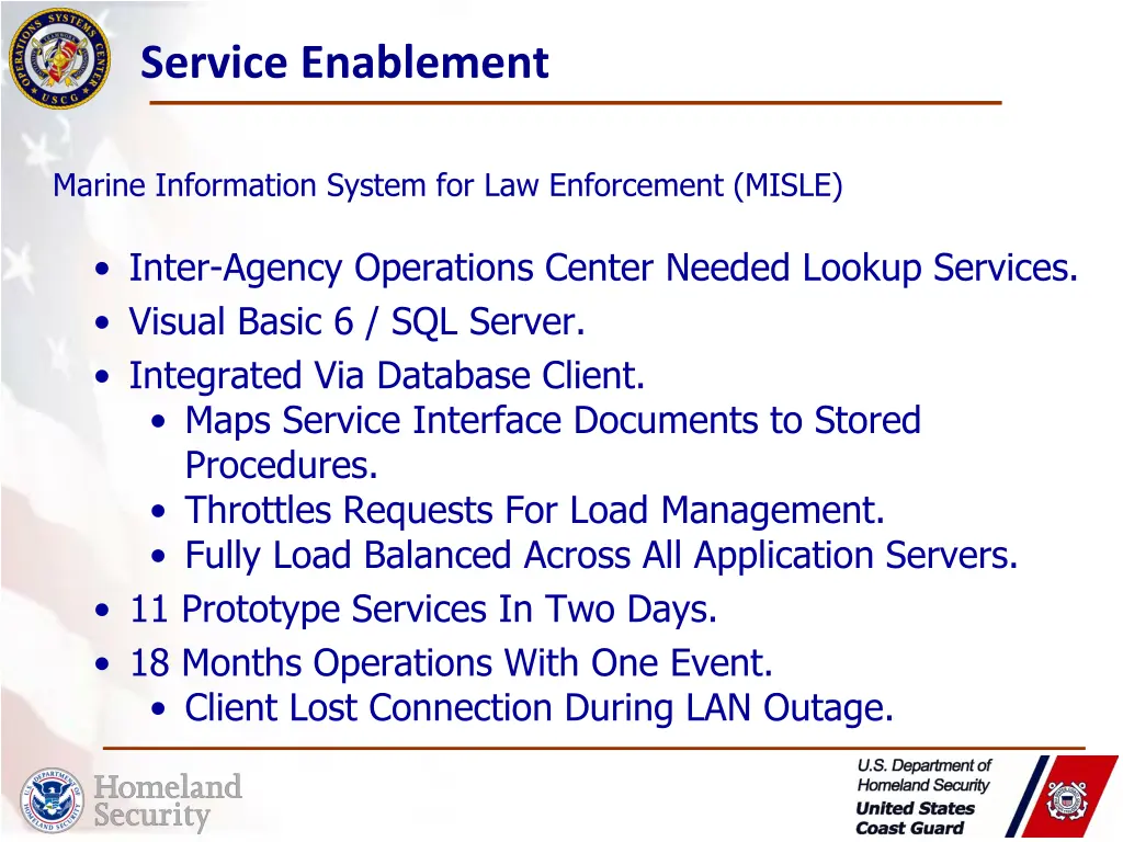 service enablement