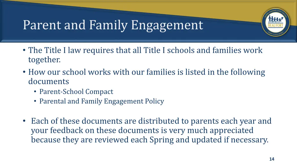 parent and family engagement