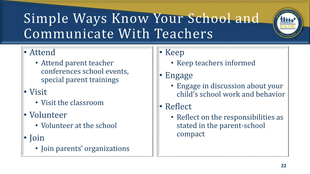 simple ways know your school and communicate with