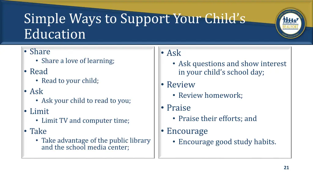 simple ways to support your child s education