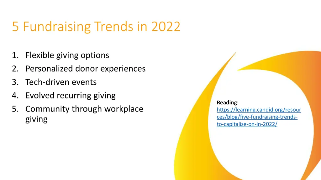 5 fundraising trends in 2022