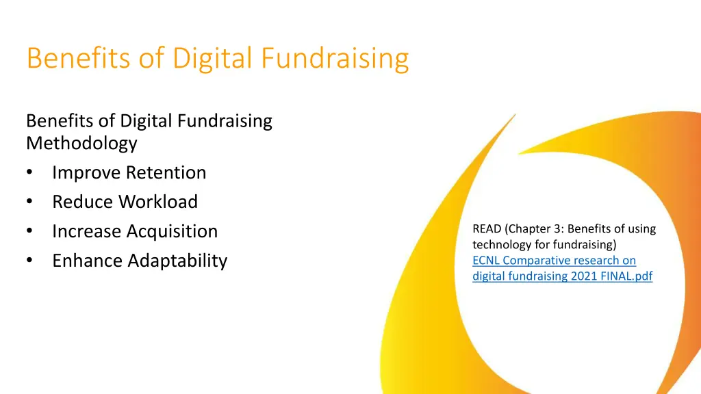 benefits of digital fundraising