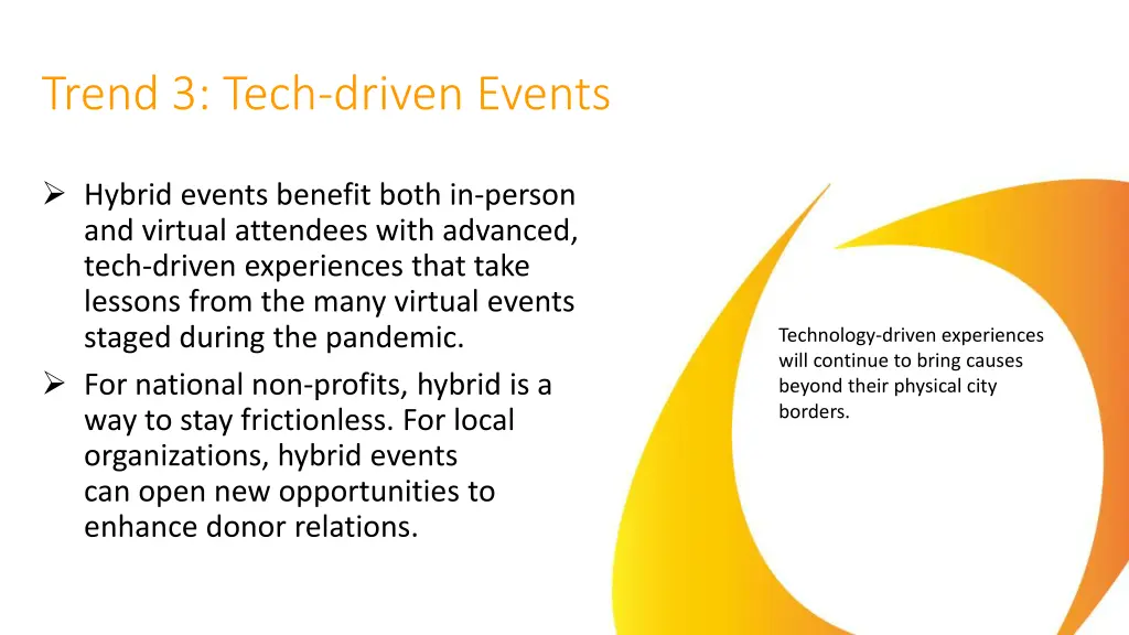 trend 3 tech driven events