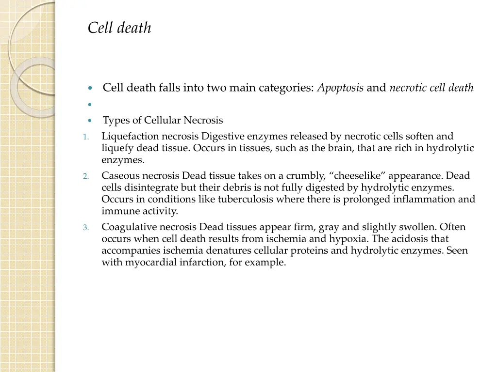 cell death 1