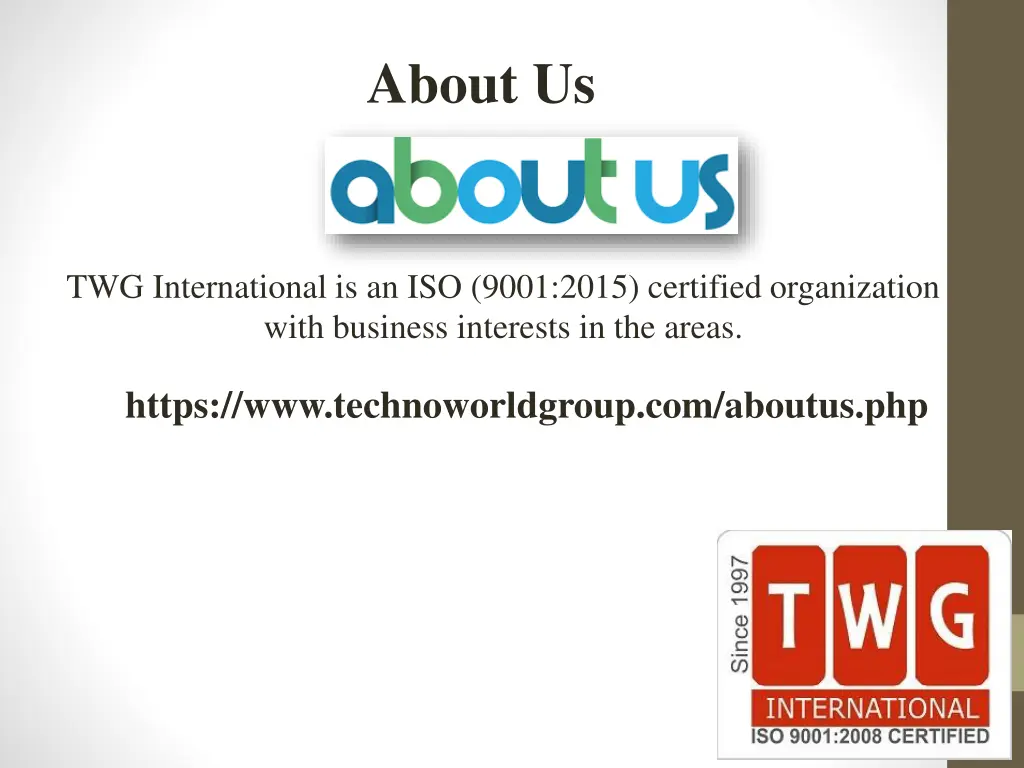 about us
