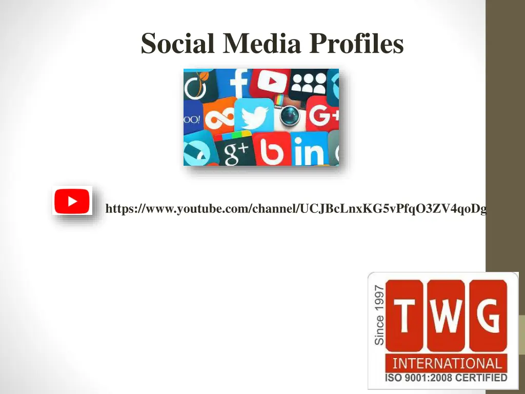 social media profiles 2