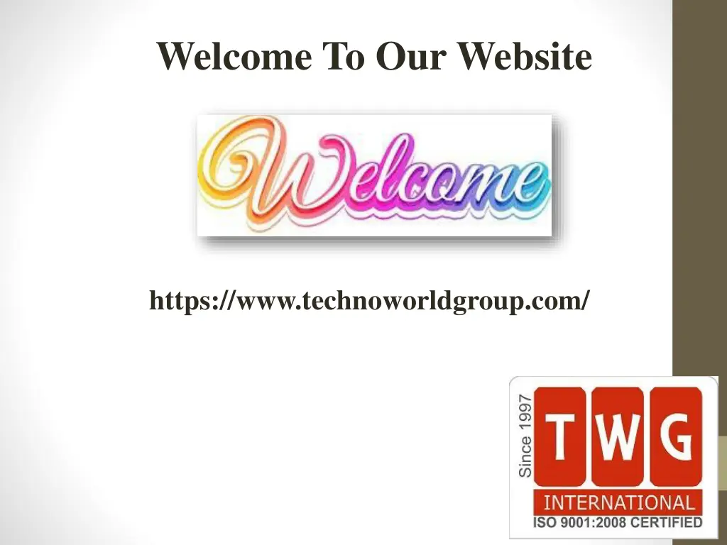 welcome to our website