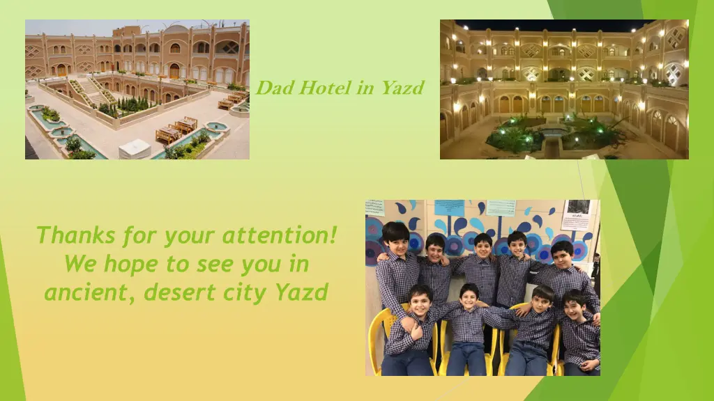 dad hotel in yazd