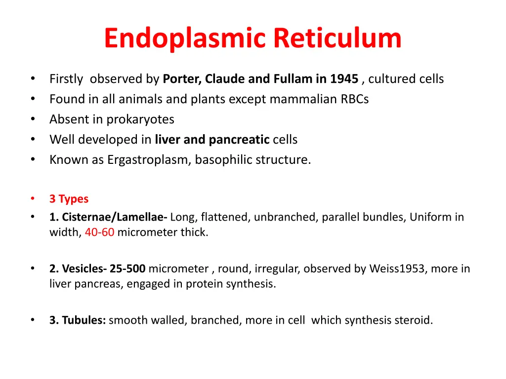 endoplasmic reticulum 1