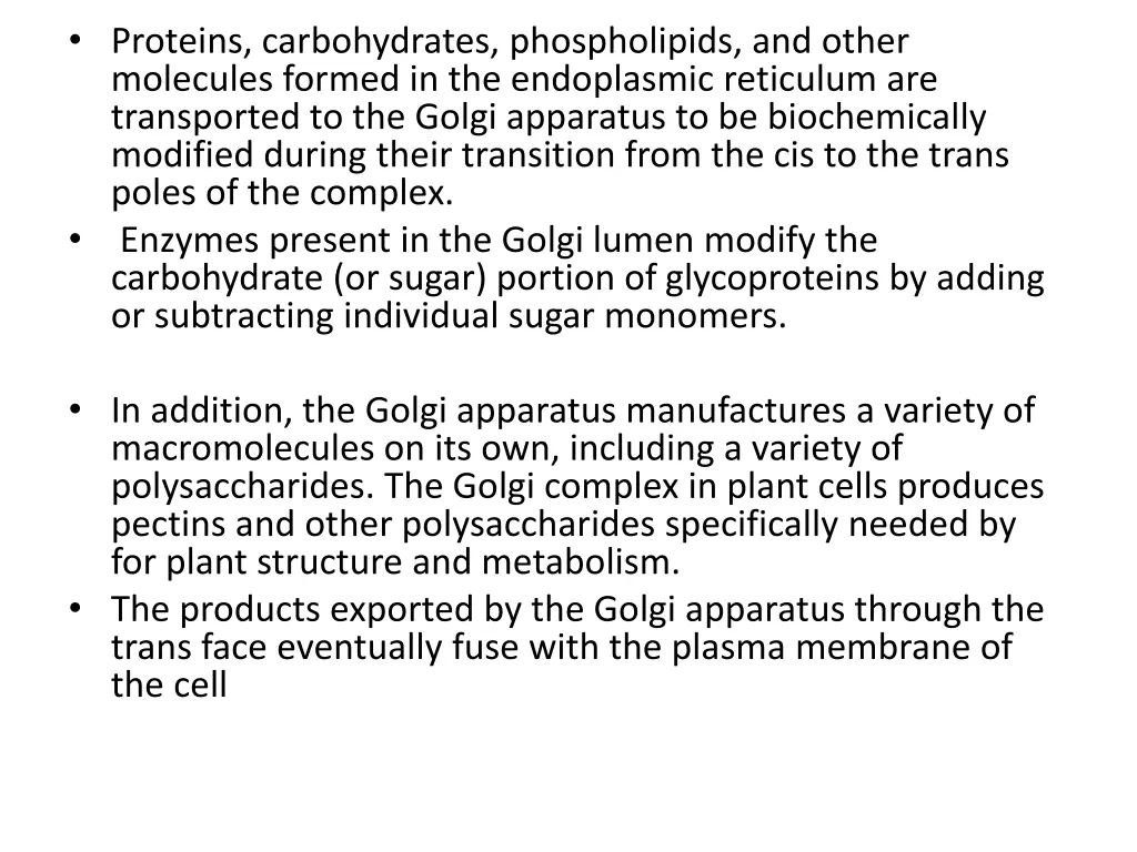 proteins carbohydrates phospholipids and other