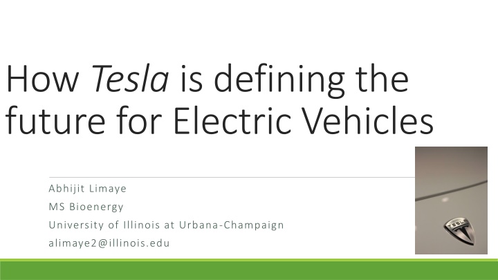 how tesla is defining the future for electric