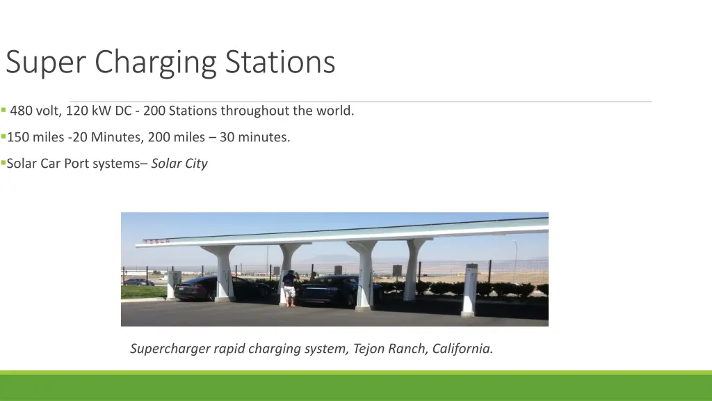 super charging stations