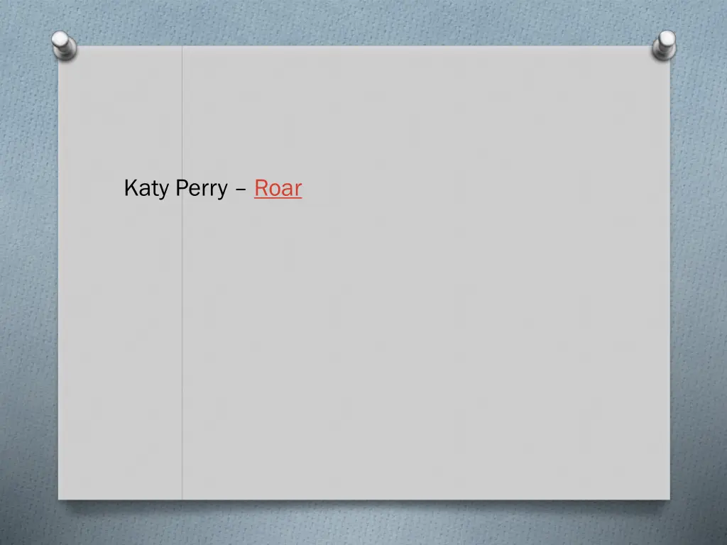 katy perry roar