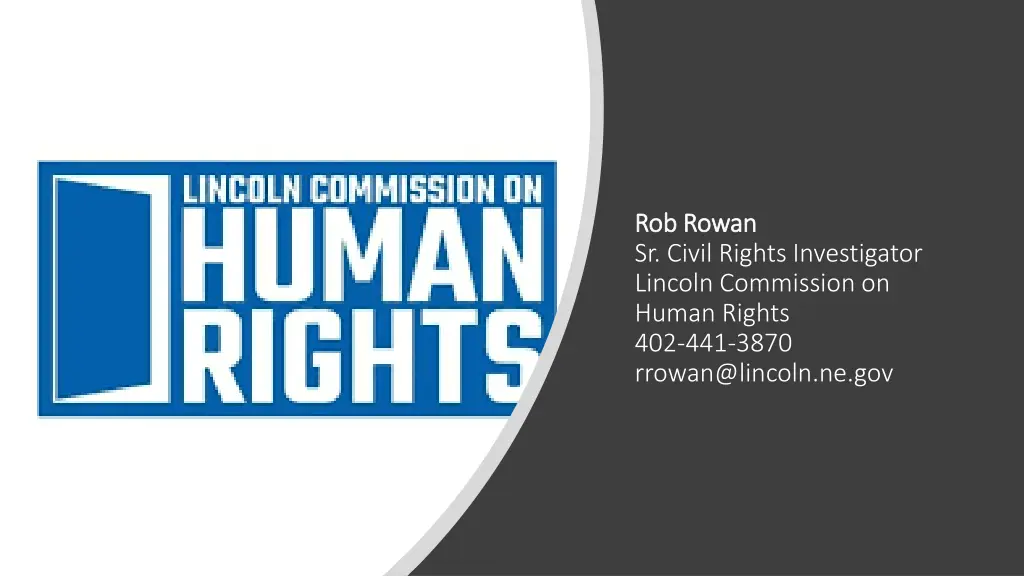 rob rowan rob rowan sr civil rights investigator 1