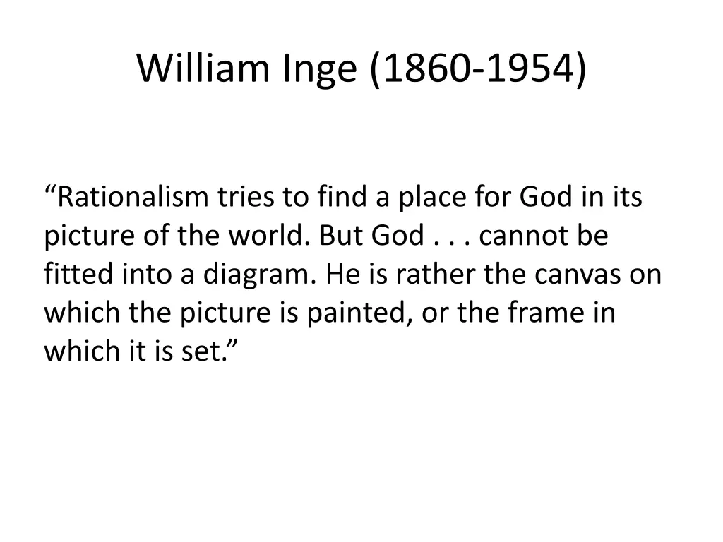 william inge 1860 1954