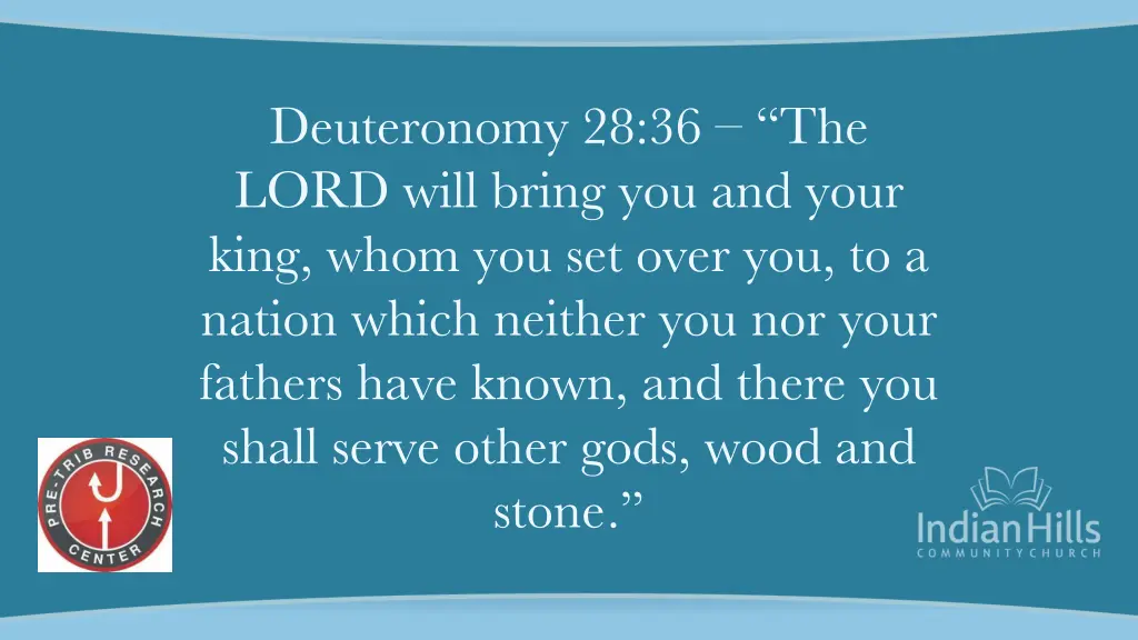 deuteronomy 28 36 the lord will bring