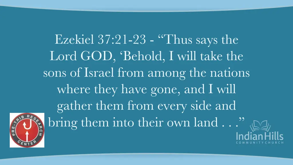 ezekiel 37 21 23 thus says the lord god behold