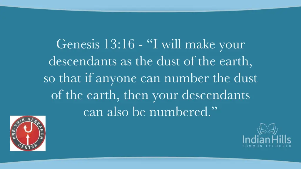 genesis 13 16 i will make your descendants