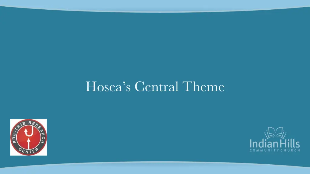 hosea s central theme