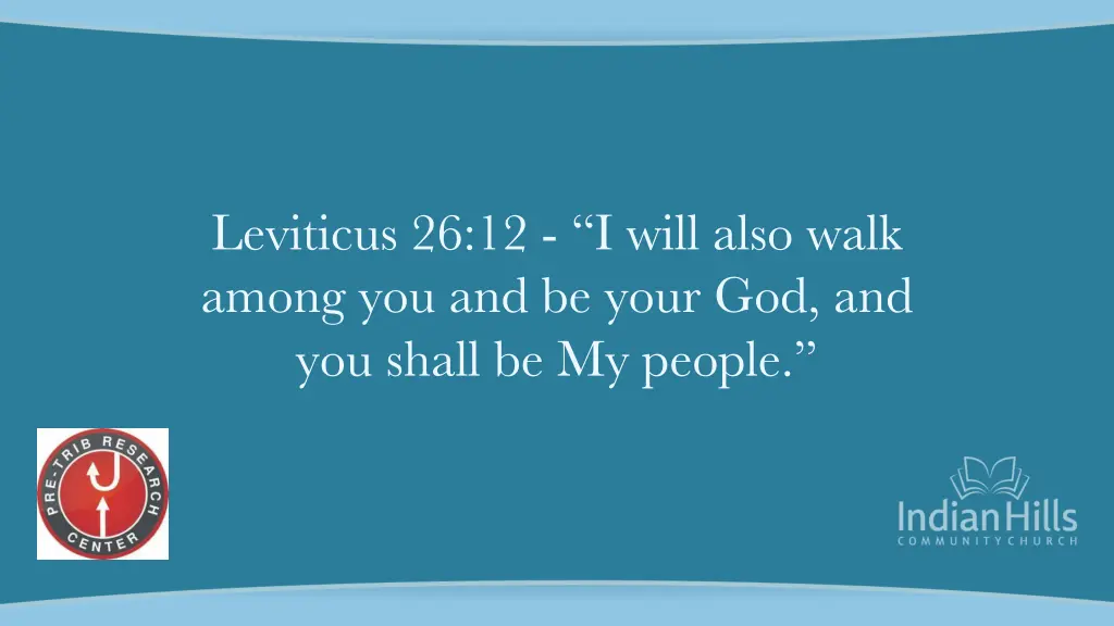 leviticus 26 12 i will also walk among