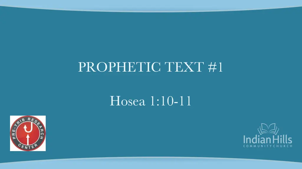 prophetic text 1