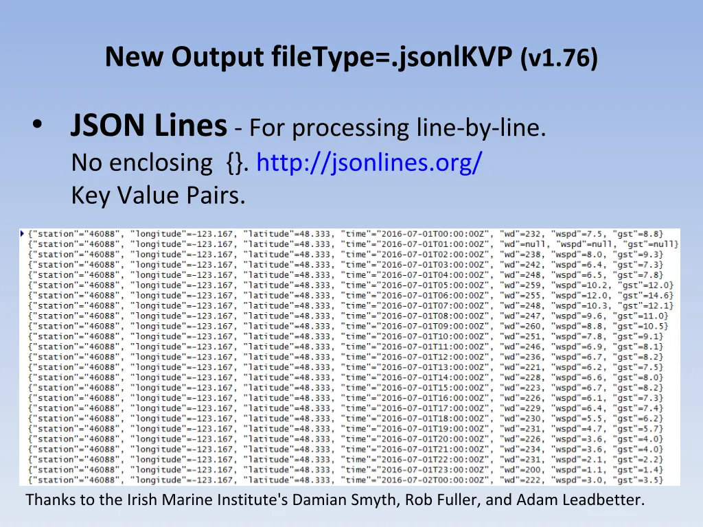 new output filetype jsonlkvp v1 76