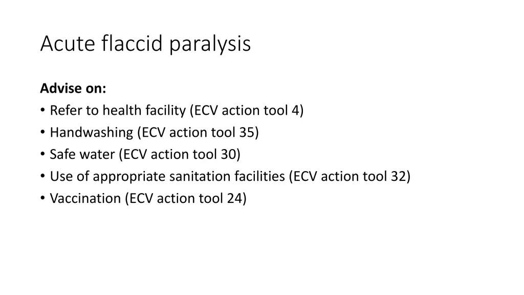 acute flaccid paralysis 1