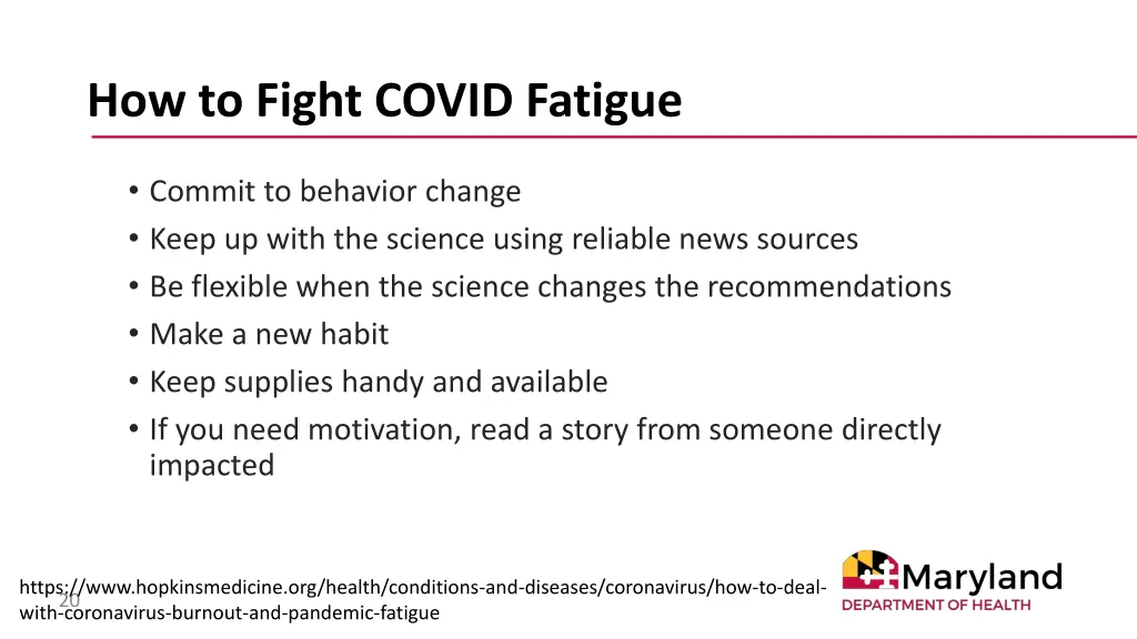 how to fight covid fatigue