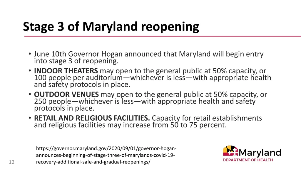 stage 3 of maryland reopening