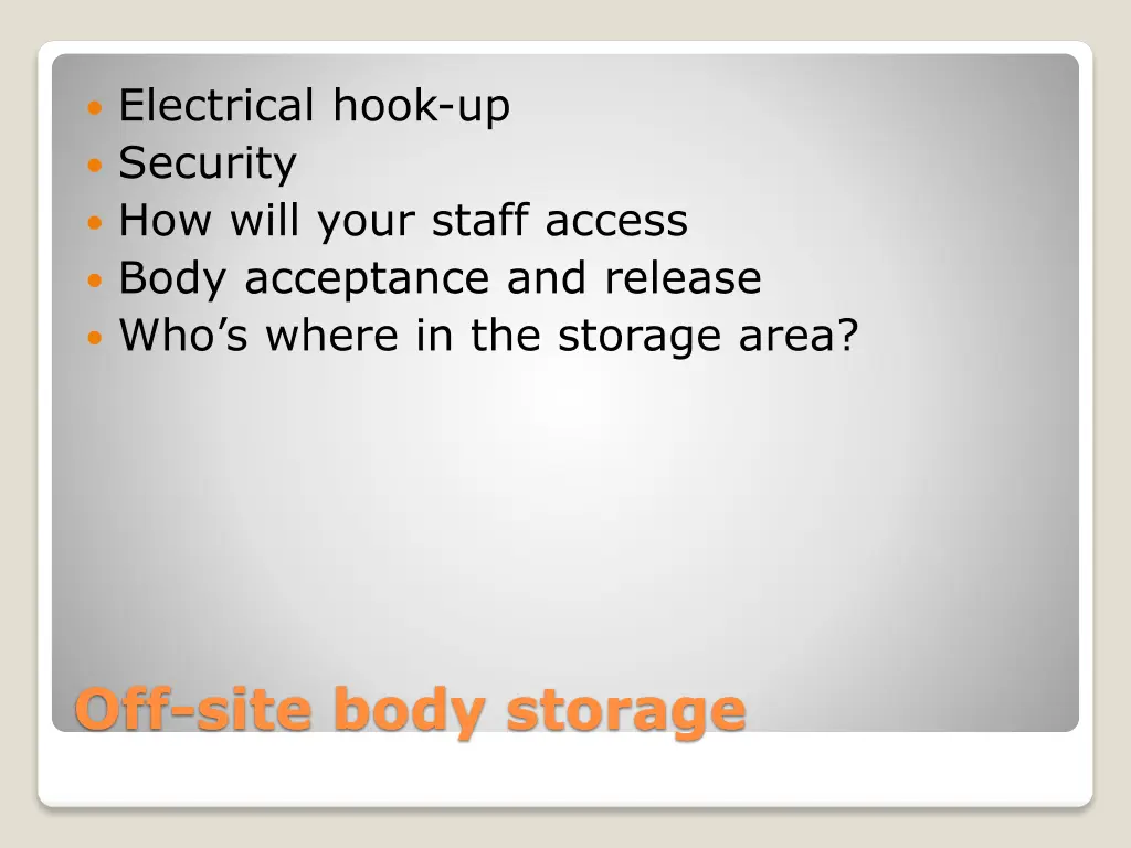 electrical hook up security how will your staff