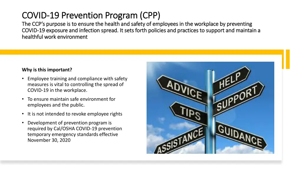 covid covid 19 prevention program