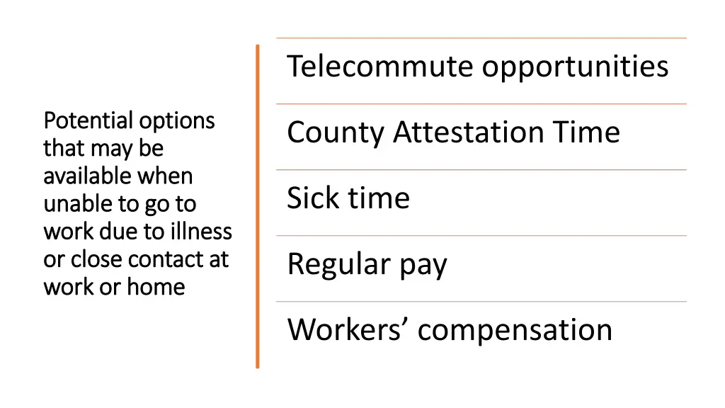 telecommute opportunities