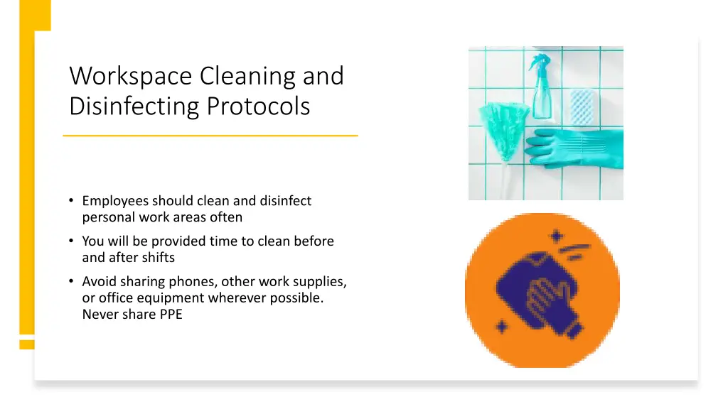 workspace cleaning and disinfecting protocols