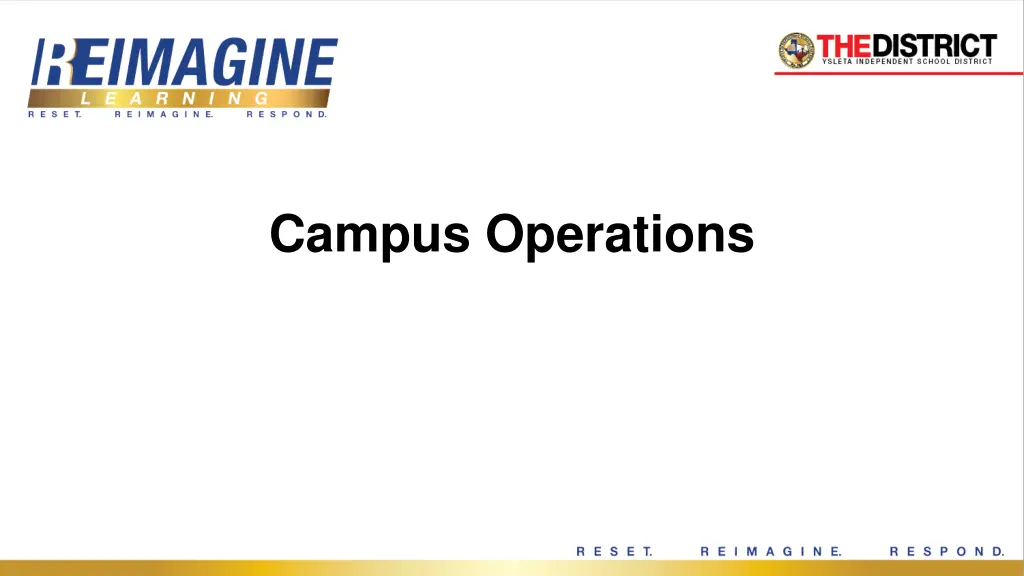 campus operations