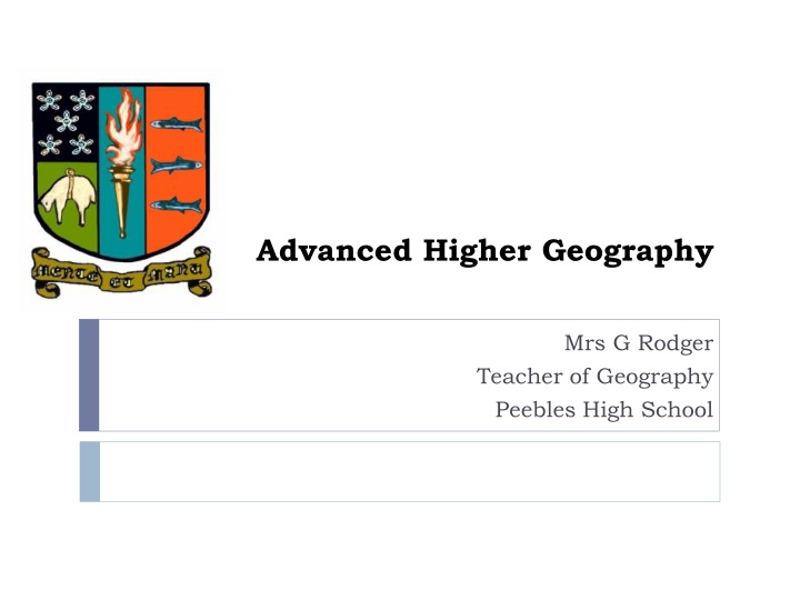 advanced higher geography