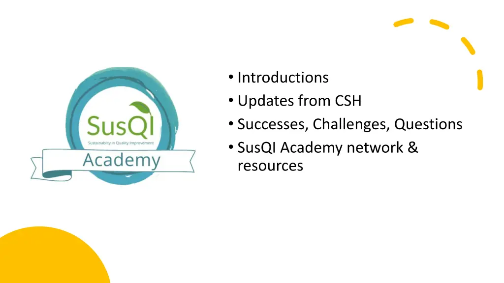 introductions updates from csh successes