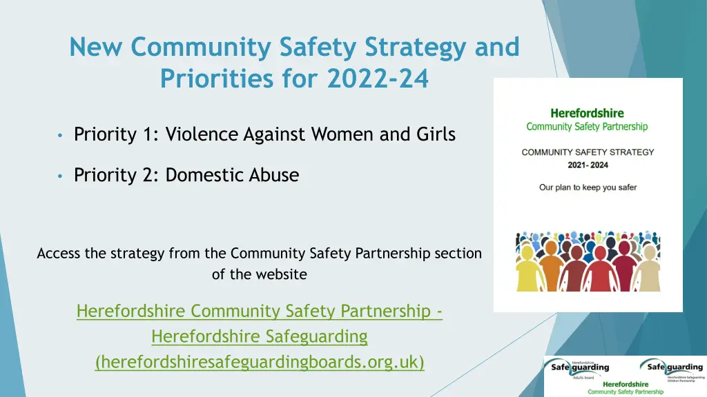 new community safety strategy and priorities