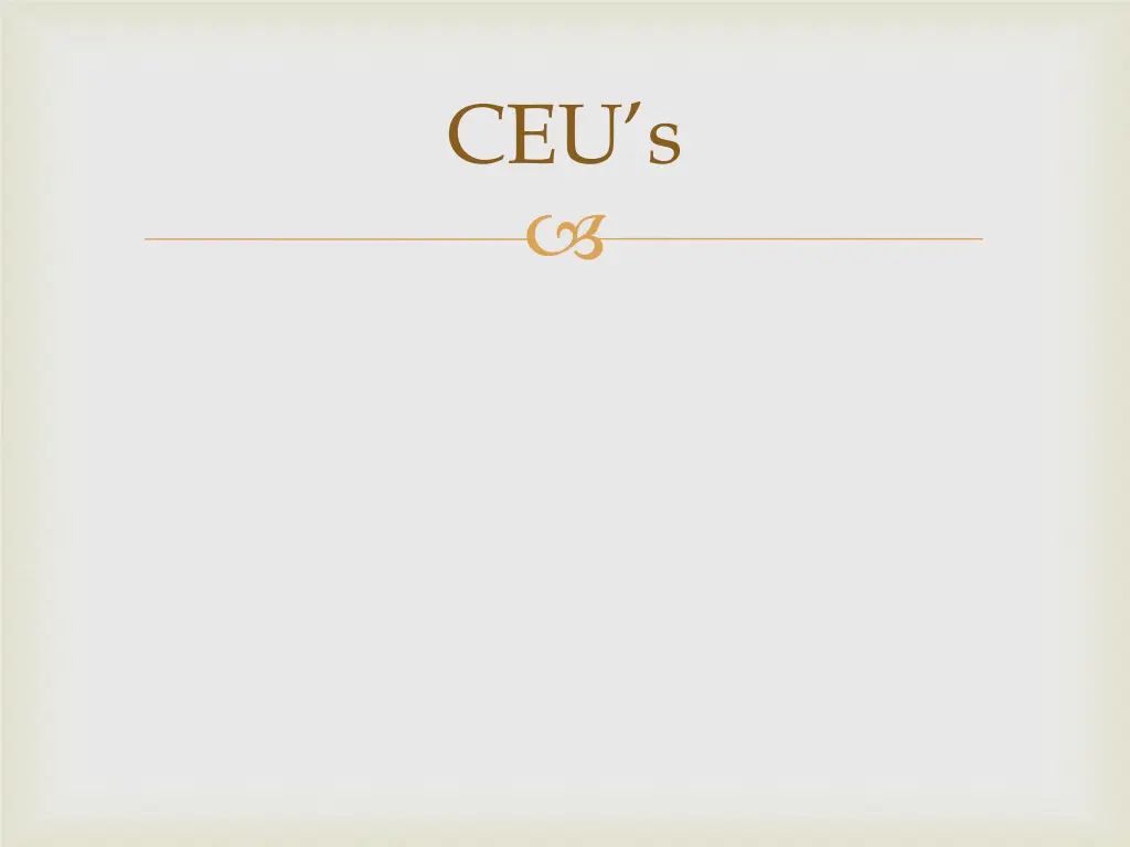 ceu s