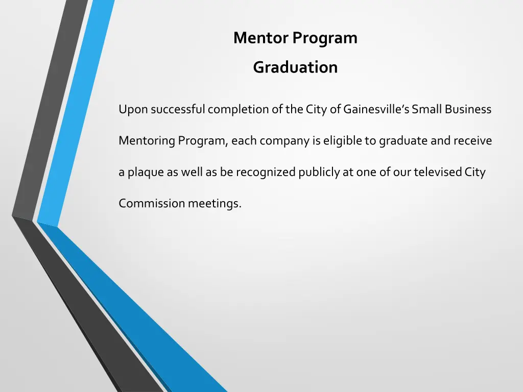 mentor program