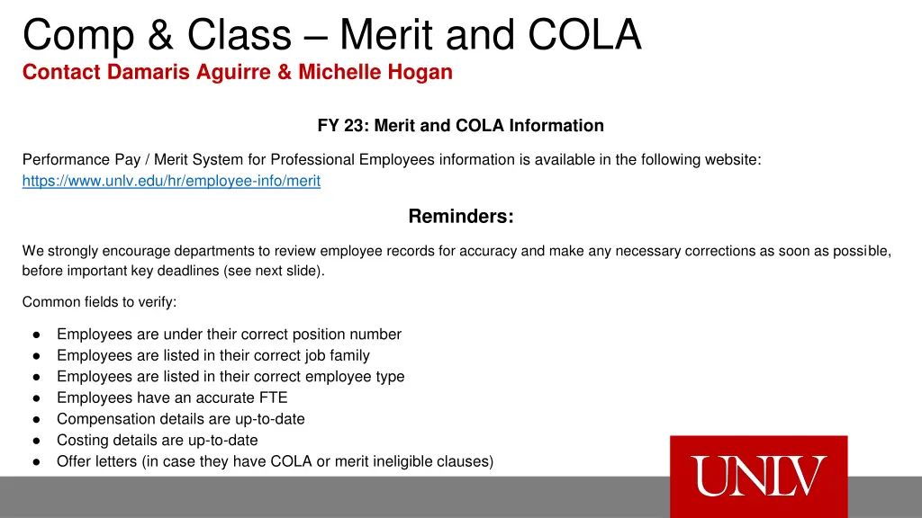 comp class merit and cola contact damaris aguirre