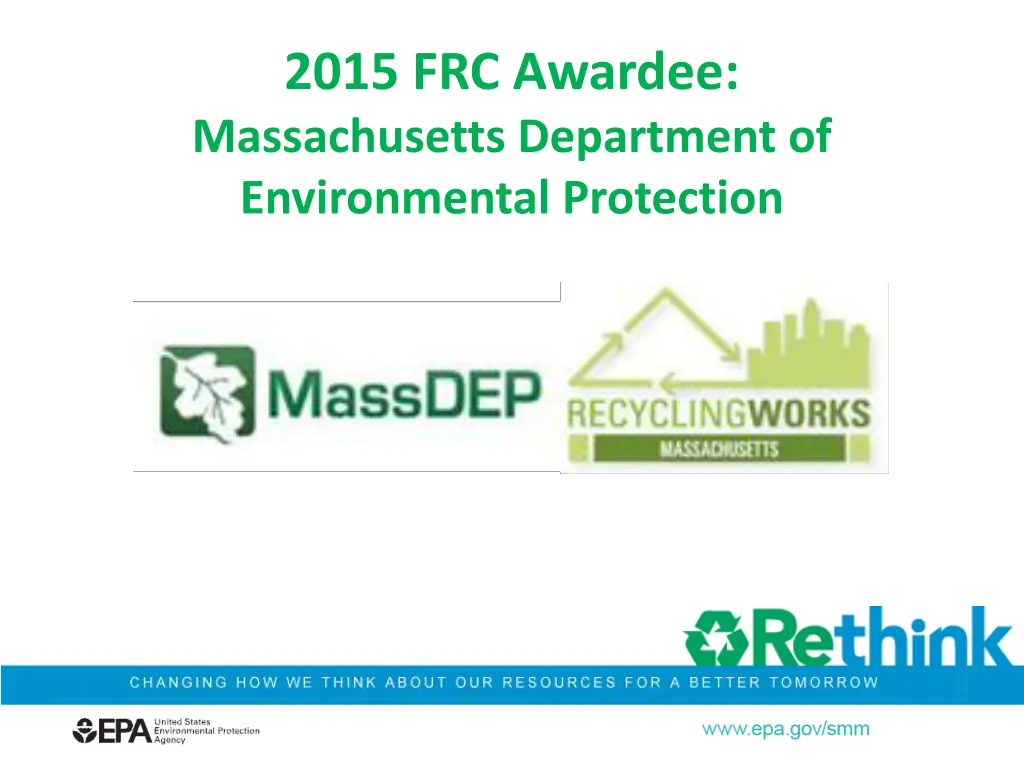 2015 frc awardee massachusetts department