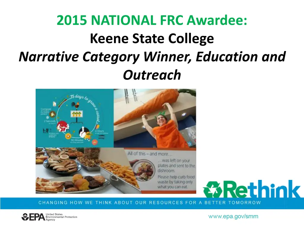 2015 national frc awardee keene state college