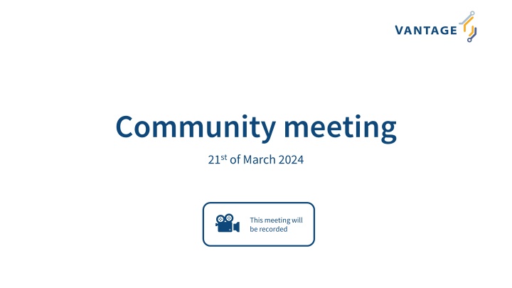 community meeting 21 st of march 2024