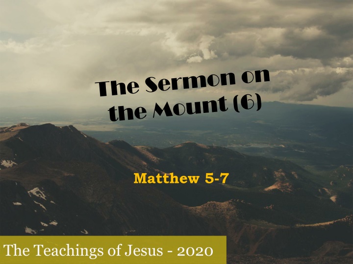 matthew 5 7